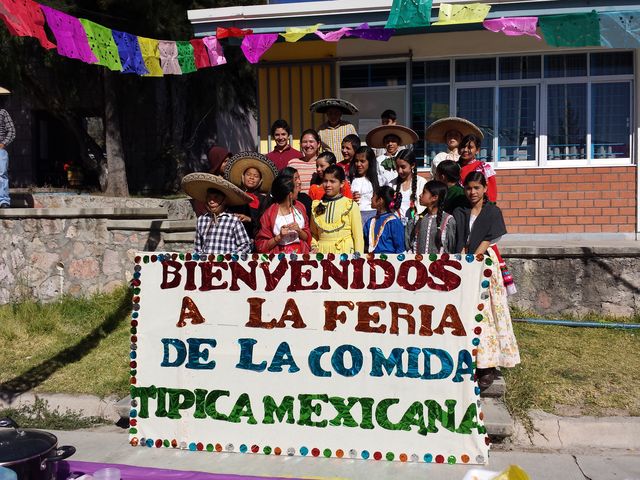 ciclo escolar 2014-2015 feria comida típica mexicana