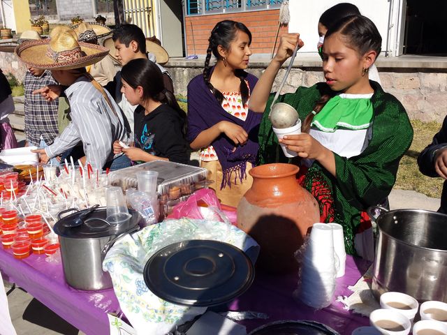 ciclo escolar 2014-2015 feria comida típica mexicana